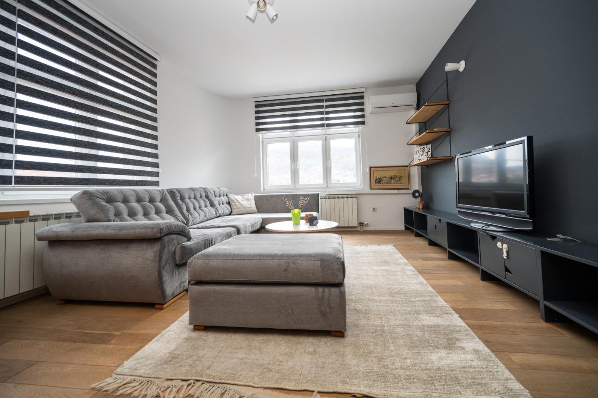 Design 1Bdr Apartment With City View Saraybosna Dış mekan fotoğraf